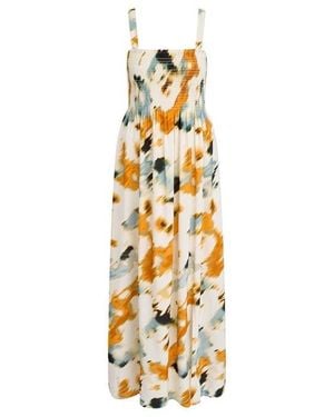 DKNY Long Maxi Dress - Metallic