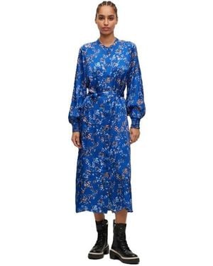 BOSS C Diceane Maxi Dress - Blue