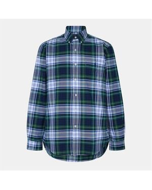 Polo Ralph Lauren Polo Checkoxf Shrt Sn54 - Blue