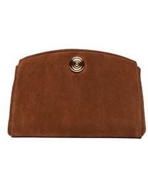Liffner Pushlock Clutch - Brown