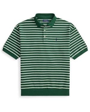 Polo Ralph Lauren Knitted Short Sleeve Polo Shirt - Green