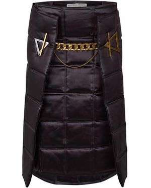 Bottega Veneta Wrap Skirt - Black
