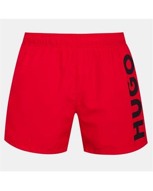 HUGO Boss Abas Swim Shorts - Red