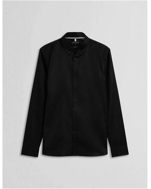 Ted Baker Allardo Premium Long-Sleeve Oxford Shirt - Black
