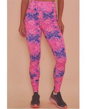 Wolf & Whistle Wolf & Whistle Marble Leggings - Pink
