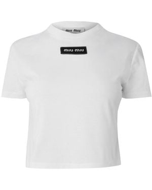 Miu Miu Miu Lg Baby T Ld64 - White