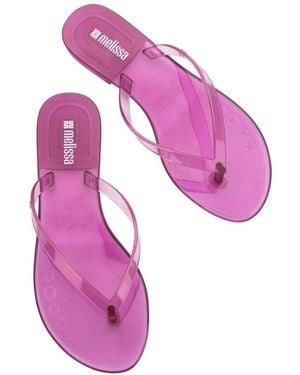 Melissa Harmonic Jelly Flip Flops - Purple