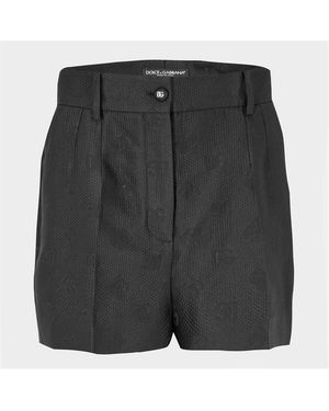 Dolce & Gabbana Structured Tailored Shorts - Green