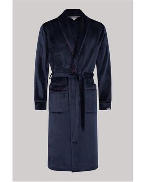 Ted Baker Fleece Gown - Blue