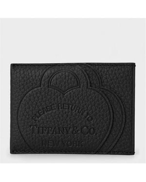 Tiffany & Co. 'S Lt Rt Cardigan Cas 99 Card Holder - Black