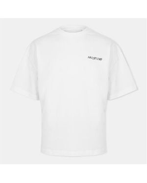 MKI Miyuki-Zoku Script Studio T Oversized T-Shirt - White