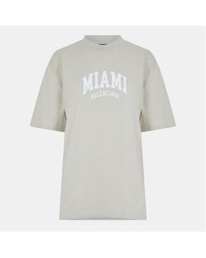 Balenciaga Bal T-Shirt - Grey