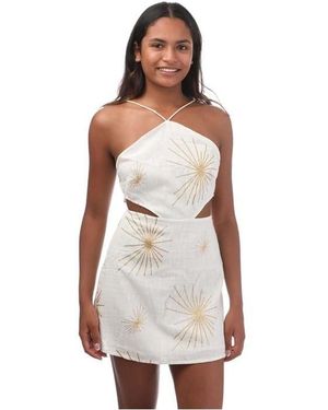 Sundress Naya Short Dress - White