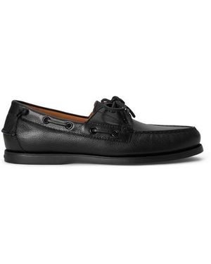 Polo Ralph Lauren Merton Boat Shoes - Black
