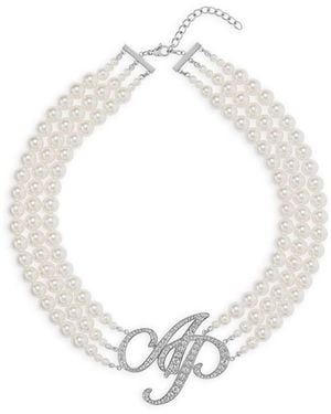 Agent Provocateur Britt Pearl Necklace - Metallic
