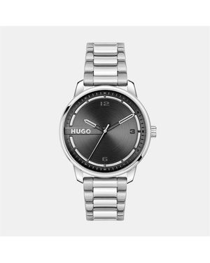 HUGO #Stamp Watch - Metallic