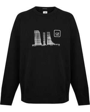 CP COMPANY METROPOLIS Sweatshirts - Black