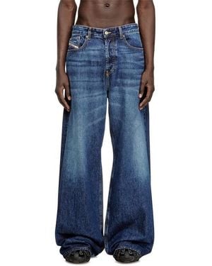 DIESEL Wide Leg Jeans - Blue