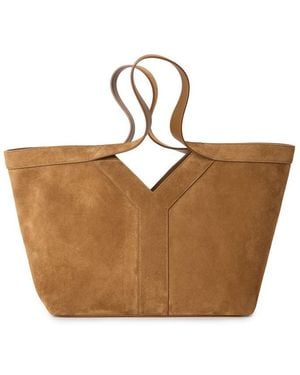 Saint Laurent Y Tote Bag - Brown