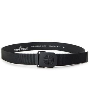 Stone Island Compass Belt - Black