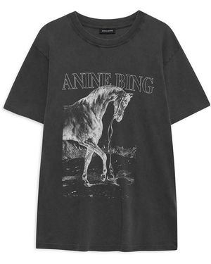 Anine Bing Lili T-Shirt - Black