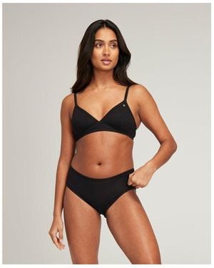 Nudea Easy Does It Bralette Organic Cotton - Brown