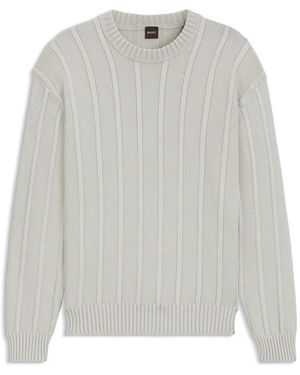 BOSS Kaktus Knitted Tops - White