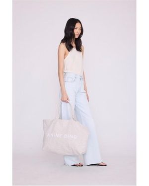 Anine Bing Tote Bag - White