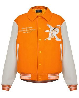 Represent Varsity Jacket - Orange