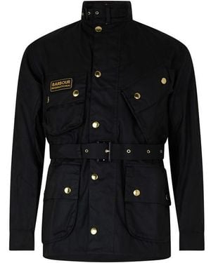 Barbour Original Waxed Jacket - Black