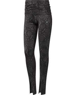 adidas By Stella McCartney Split Performance Gym Leggings - Black