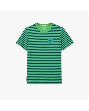 Lacoste Ultra Dry Sport Roland-Garros Edition T-Shirt - Green