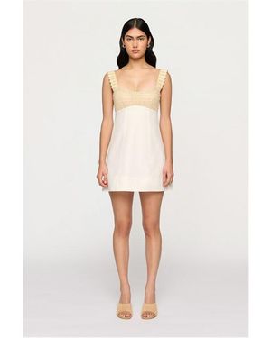 Clea Felix Dress Mini - White