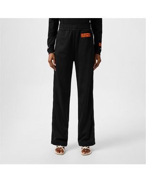 Heron Preston Womenss Logo Track Trousers - Black