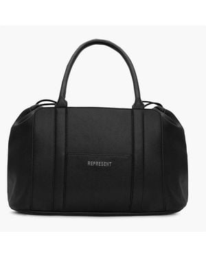 Represent Leather Holdall - Blue