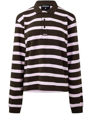 WRSTBHVR Rugby Polo Shirt - Black