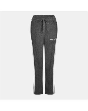 Palm Angels Woven Relaxed Fit Joggers - Blue