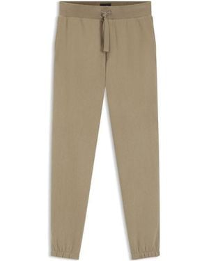 BOSS Bodywear Chevron Trousers - Natural
