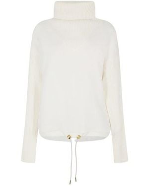 Varley Hannah Cowl Neck Sweat - White