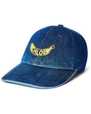 Chloé Chill Baseball Cap - Blue