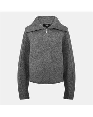 Represent Polar Crew Neck Jumper - Grey
