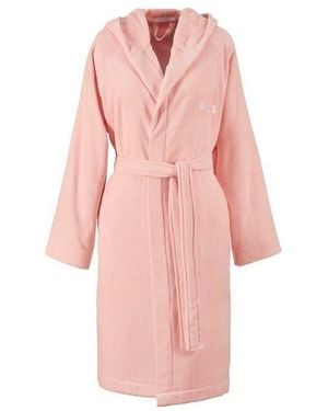 HUGO Hooded Robe - Pink