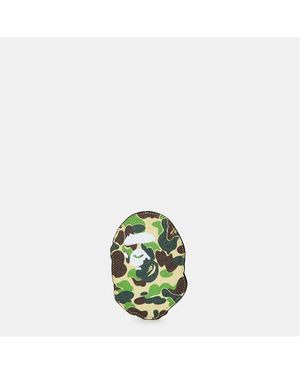 A Bathing Ape Bape Abc Camo Hood Ch Card Holder - Green