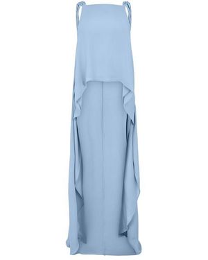 Cult Gaia Dipped Hem Top - Blue