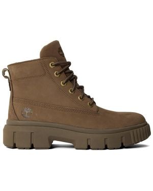 Timberland Greyfield Mid Lace Up Boot - Brown