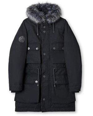 Pretty Green Watson Parka Utility Jacket - Black