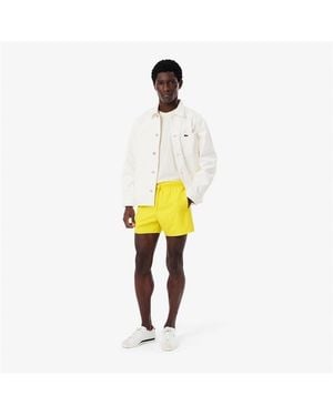 Lacoste Taff Swim Shorts - Yellow