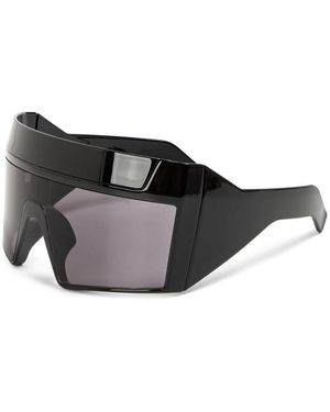Rick Owens Shield Sunglasses - Brown
