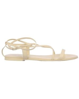 BOSS Flat Sandals - Natural