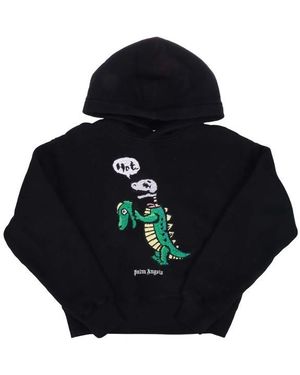 Palm Angels Dino Hoodie - Blue
